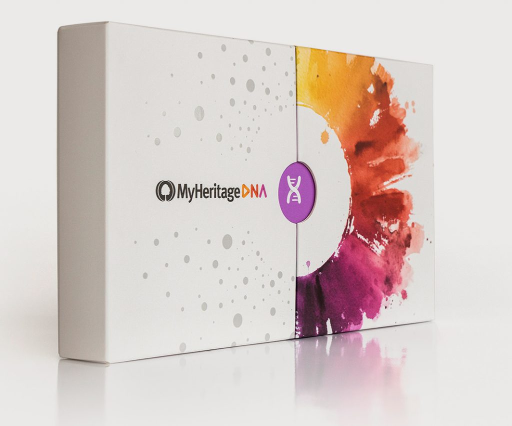 עיצוב אריזה ל-MyHeritage