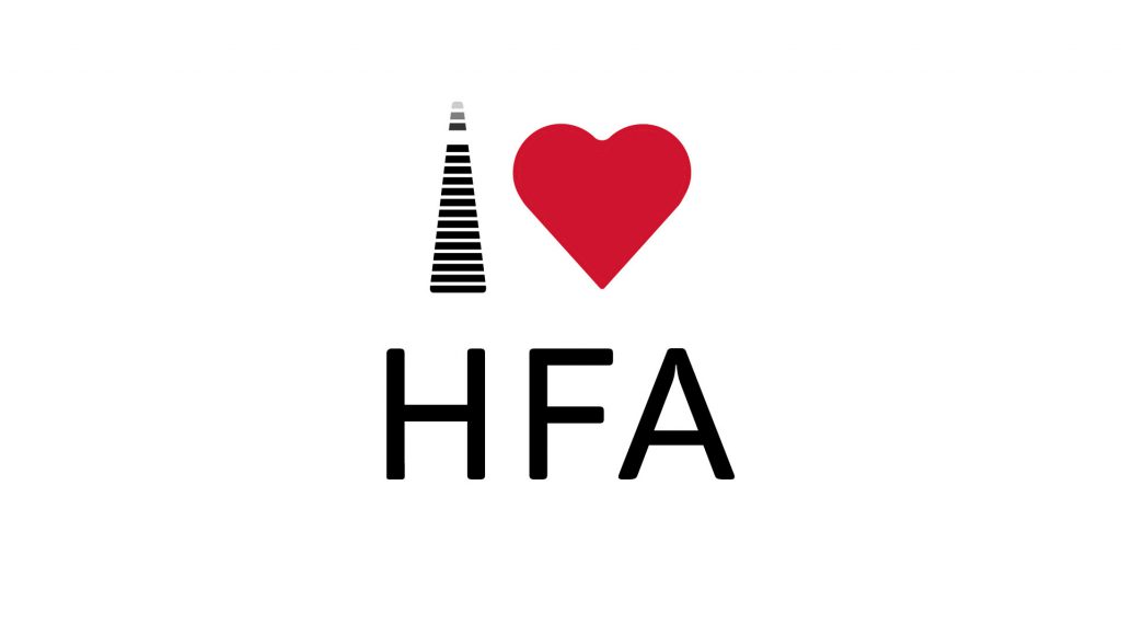 logo design graphic design i love haifa logo