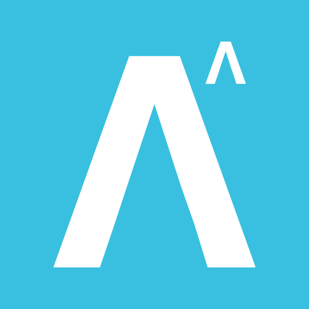 NotFromHere Brand Agency logo design AlphaBeta Hedge Fund