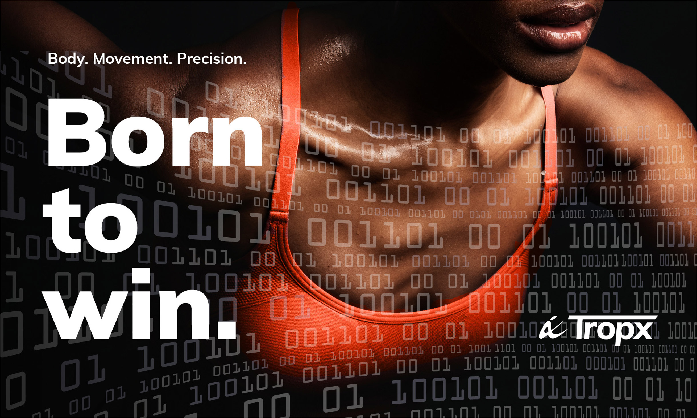 Brand imagery created for wearable technology focused on training and injury prevention