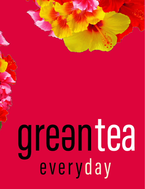logo design for green tea brand