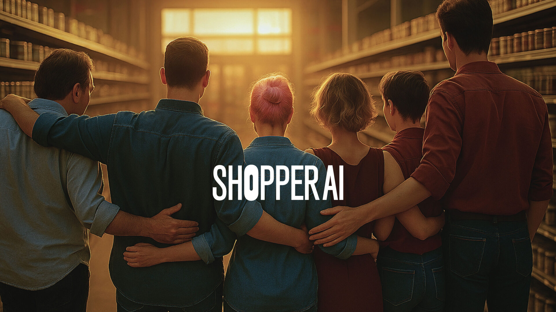 Shopper AI brand strategy and visual identity for AI-powered retail intelligence platform