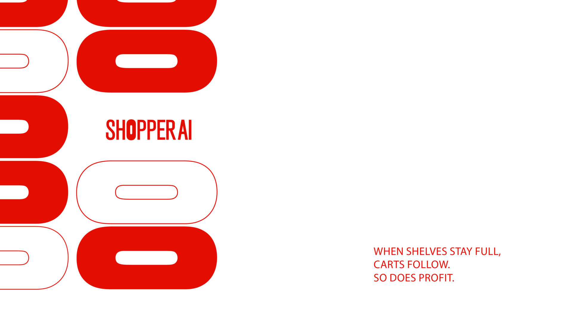 תיאור ALT: עיצוב מודרני עם טקסט אדום על רקע לבן, בנושא מצרכי קניות ודאטה.