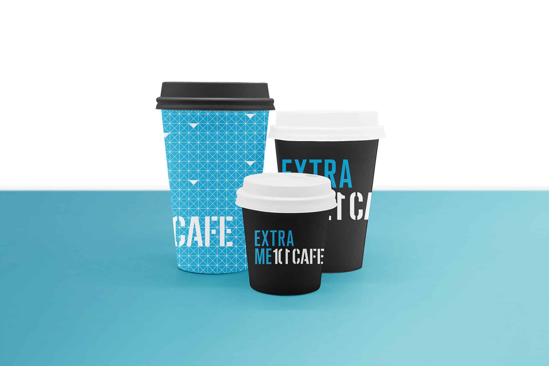 to co coffee cups. coffee branding